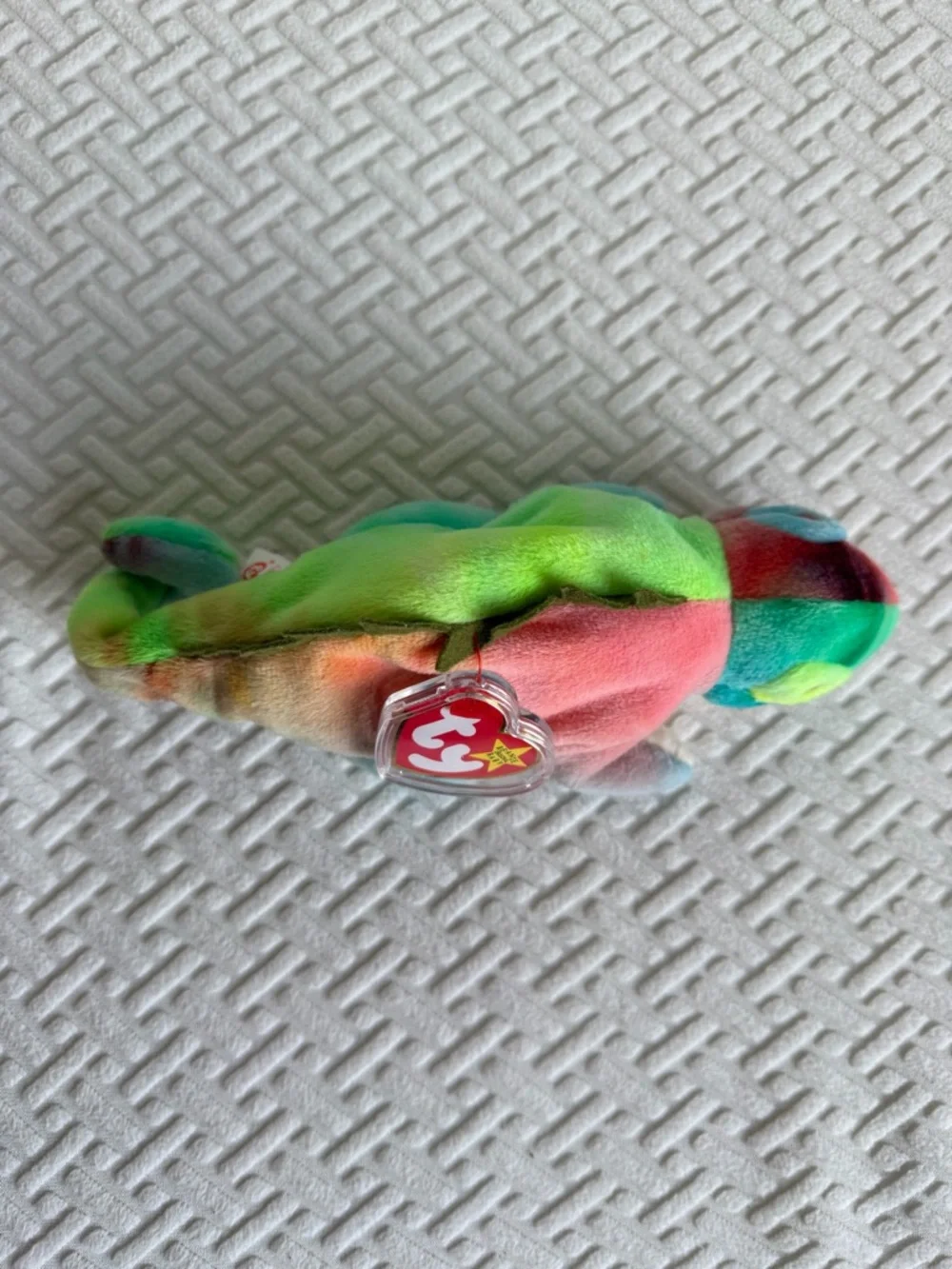 Ty Rainbow Chameleon Plush “Iggy”